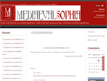 Tablet Screenshot of mediaevalsophia.net